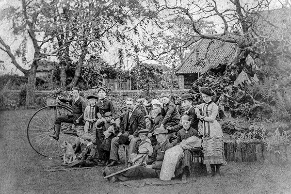 Edmund Ling and family - c.1880