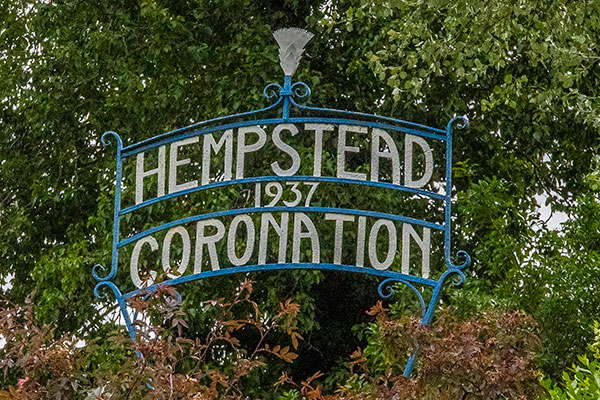 1937 Coronation Sign