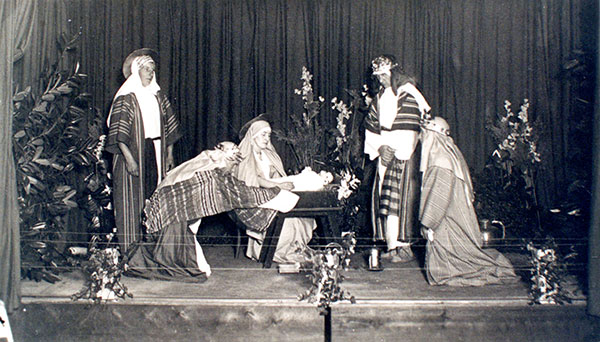 Nativity play - December 1935