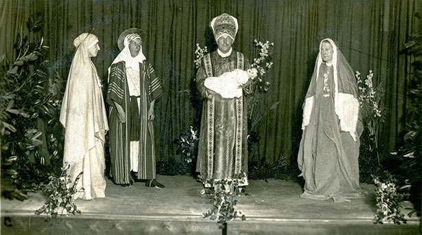 Nativity play - December 1935