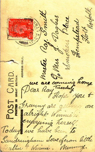 Postcard 1939
