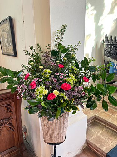 Church flowers