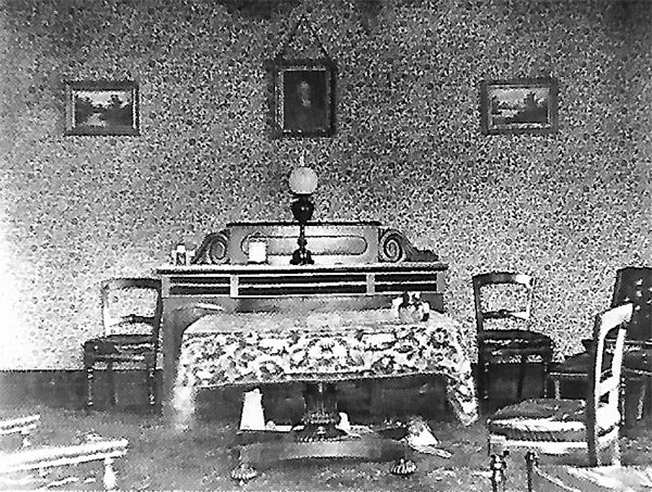 Vicarage interior - c.1900