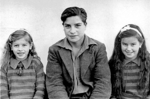 Heather. Jimmy and Wyn Smith c.1945