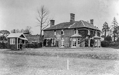 Croquet lawn c.1935