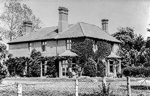 Netting fence - c.1955