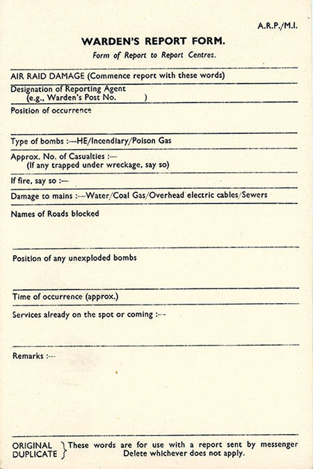 ARP Form