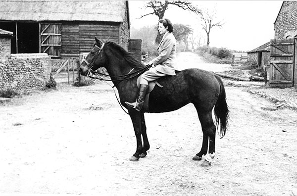 Marguerite (Peggy) Hagen at Green Farm - c.1950