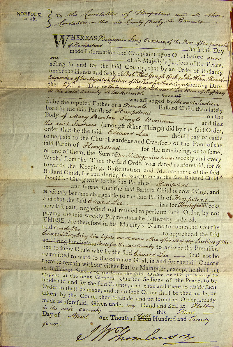 3rd April 1824