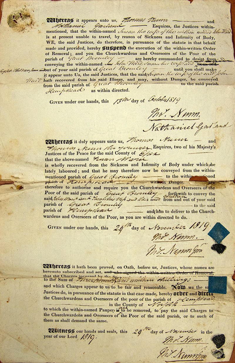 29th November 1819