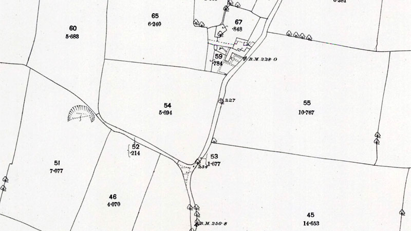 O. S. Map 1885